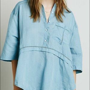 Free People linen top
